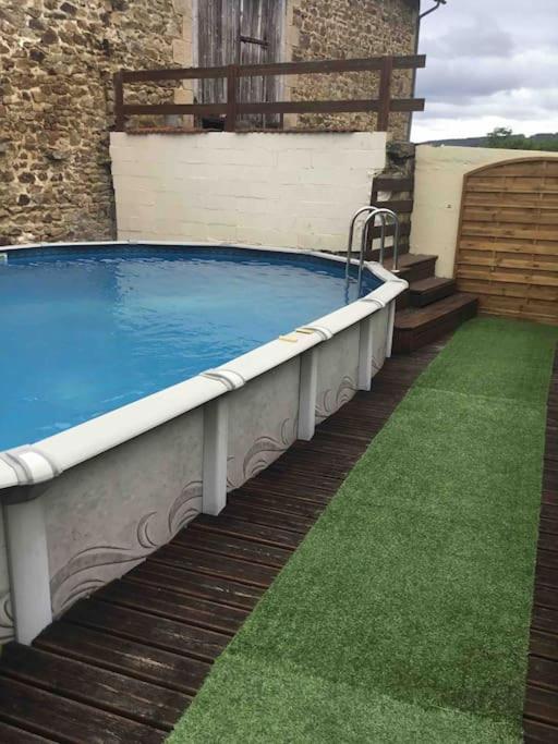 Lovely French Farmhouse With Private Swimming Pool Bourganeuf Εξωτερικό φωτογραφία